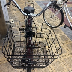 超美品　通勤通学　シティーバイク　自転車　26インチ　の画像