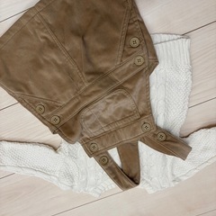 子供秋冬服　女の子　80サイズの画像