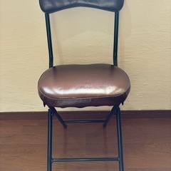 ニトリ折りたたみチェアー　の画像