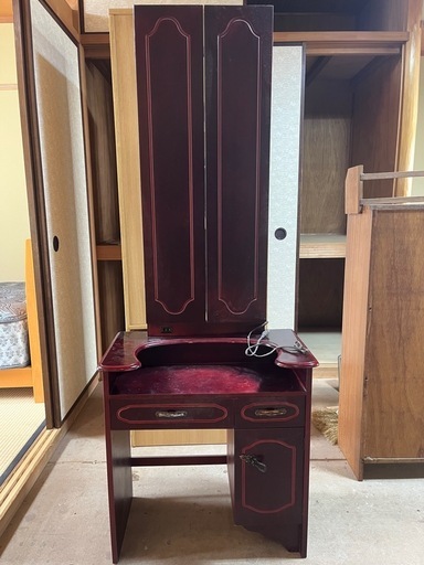 化粧台昭和ヴィンテージ (つよし) 住之江公園のドレッサーの中古