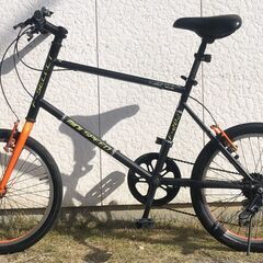 ミニベロクロスバイク20インチ外装6段変速の画像