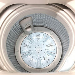 ss8107　アクア 洗濯機 AQW-S45H(W) 4.5kg ホワイト AQUA 全自動電気洗濯機 白 3Dアクティブ洗浄 高濃度クリーン浸透 お好み設定 コンパクト 一人暮らし 単身赴任 洗濯機 中古の画像