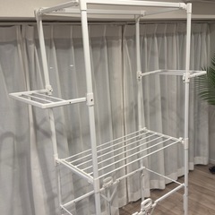 【未使用】大容量の室内物干しの画像