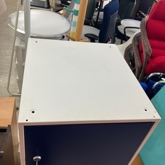 A2512-054 ボックスロッカー ブルー 中古 鍵付きの画像