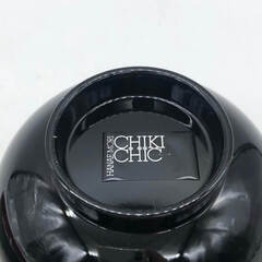 ss8111　森英恵 吸物椀 5個セット CHIKI CHIC 漆器 蓋付椀 黒 HANAE MORI 花 蝶 金彩 ブラック 5客揃え しっきシック お吸い物 味噌汁 和食器 森英恵食器 未使用品の画像