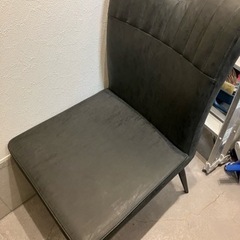 在庫処分【大理石】椅子4脚付き ダイニングテーブル（W177cm）【管理番号685-1】の画像