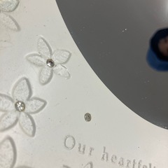 A2512-065 壁掛けミラー 中古 汚れ・色褪せありの画像