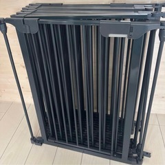 【大型ペットサークル】金属製 ケージ ドアゲート2枚付・合計14枚セット(⚠️引取り限定)の画像