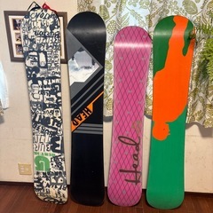 スノーボード板1枚2000円の画像