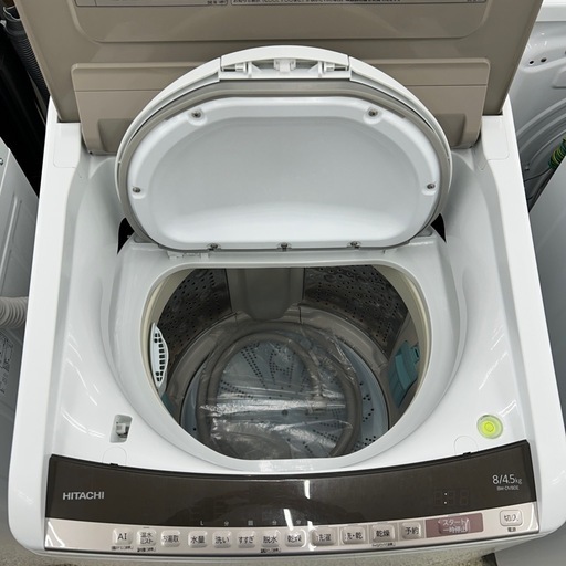 リユースのサカイ東金店 HITACHI 乾燥機付洗濯機 18年製 8/4.5kg