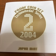 テクノメタルシリーズ貨幣2004の画像