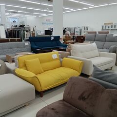 ★リユースのサカイ日立店★HJ8488  ソファ ベージュ H63×D74×W147 クリーニング済み の画像