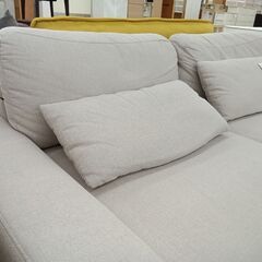 ★リユースのサカイ日立店★HJ8488  ソファ ベージュ H63×D74×W147 クリーニング済み の画像