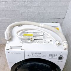 B11149 シャープ 7.0kg ドラム式洗濯機 大型 小型 一人暮らしの画像