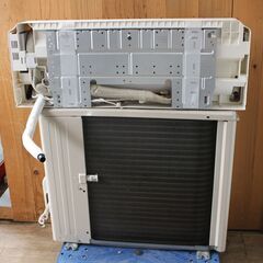 746)SHARP ルームエアコン 室内機 AY-L22N-W 室外機AU-L22NY 2020年製 おもに6畳用の画像