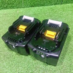 マキタ(makita) BL1860B リチウムイオンバッテリー 18V/6.0Ah 2個セット【船橋馬込店】【店頭取引限定】【未使用】管理番号：IT53V204M4DMの画像