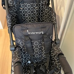 縦型　2人乗りベビーカー キンダーワゴンDUOシティの画像