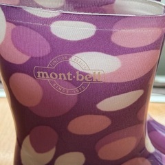 Montbell キッズレインブーツ14cmの画像