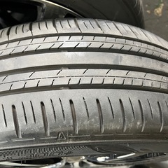 205/55r17 91v ダンロップ2023年製とアルミホイール4本の画像