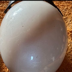 フルフェイスホワイトヘルメットXXLの画像