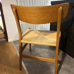 クラッシュゲート　ダイニングチェア　2脚セットの画像