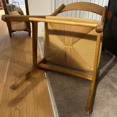 クラッシュゲート　ダイニングチェア　2脚セットの画像