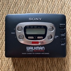 昭和レトロSONYカセットウォークマンWM-GX622早いお客様を優先させて頂きます。の画像