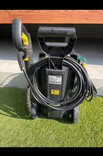 Kärcher高圧洗浄機本体 ノズル、ホース、ブラシ延長棒付K2900サイレント