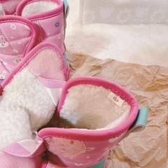 【15㎝】スノーブーツ、雪遊び、防寒靴の画像