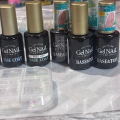 飲み物とお菓子と交換ok!ジェルネイルセットの画像