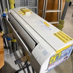 取付可【三菱/エアコン2.2k】【6畳用】★2021年製　クリーニング済み/６ヶ月保証付き【管理番号10312】M-22-1030① 桒の画像