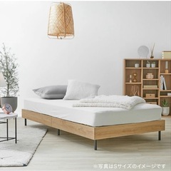 シングル　ベッドフレームの画像