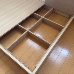 フロアベッド(セミダブル)の画像