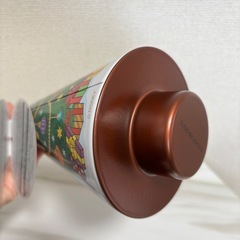 ディズニー　クリスマスツリー風缶の画像
