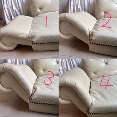 【無料❗️】アンティーク風ソファ🛋2人掛けの画像