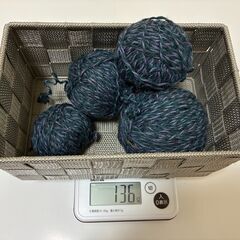 毛糸セット（中細・ほどき毛糸）合計約230gの画像