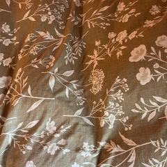 羽毛布団と羽毛布団カバーの画像