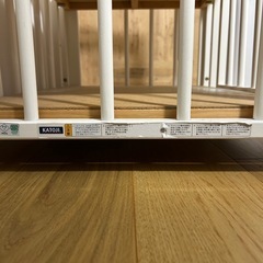 KATOJI ベビーベッド　新品マットレス付きの画像