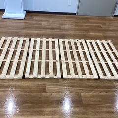 床置きスノコベッド【町田市再生家具】1203Cの画像