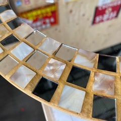 ⭐️12月は毎日営業中⭐️モザイクアート　円形掛け鏡の画像