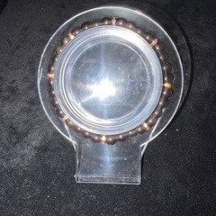 レインボーオブシディアン6mmブレスレット☪️16cmの画像