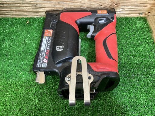 【SIW】MAX マックス TG-Z4-BC/1850A 14.4V/18V 充電式タッカー バッテリー1個、充電器付【中古動作品】