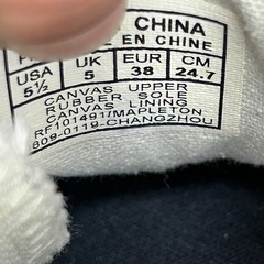 リユースのサカイ東金店 POLO Ralph Lauren スリッポン 24.7cm TJ16491の画像