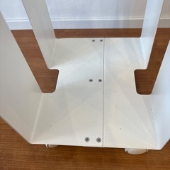 山崎実業　tower 段ボールストッカー　白の画像