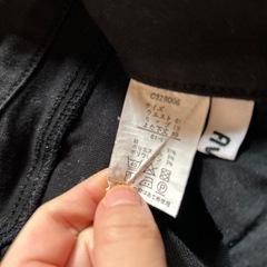 デニム　黒　スキニー　61 サイズ　レディースの画像