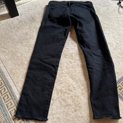 デニム　黒　スキニー　61 サイズ　レディースの画像