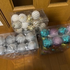 クリスマスツリー　オーナメントの画像