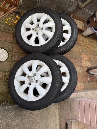 交渉中　14インチ スタッドレスタイヤ　ホイール付きブリヂストンVRX