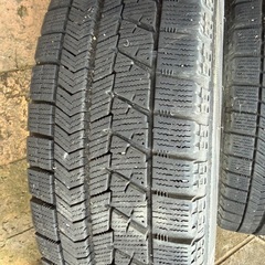 交渉中　14インチ スタッドレスタイヤ　ホイール付きブリヂストンVRXの画像