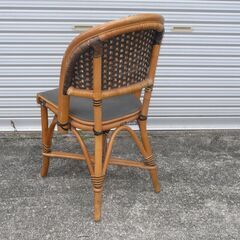 無料配達します🚚昭和レトロ💖ラタン💖ダイニングチェア💖の画像